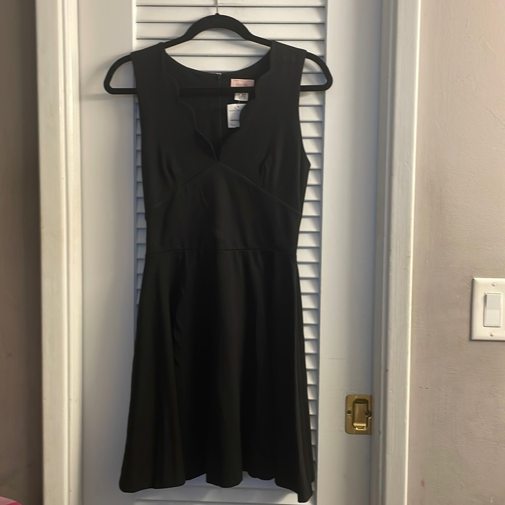 Love…Ady NWT Scalloped V-Neck Fit&Flair Dress Size M NWT